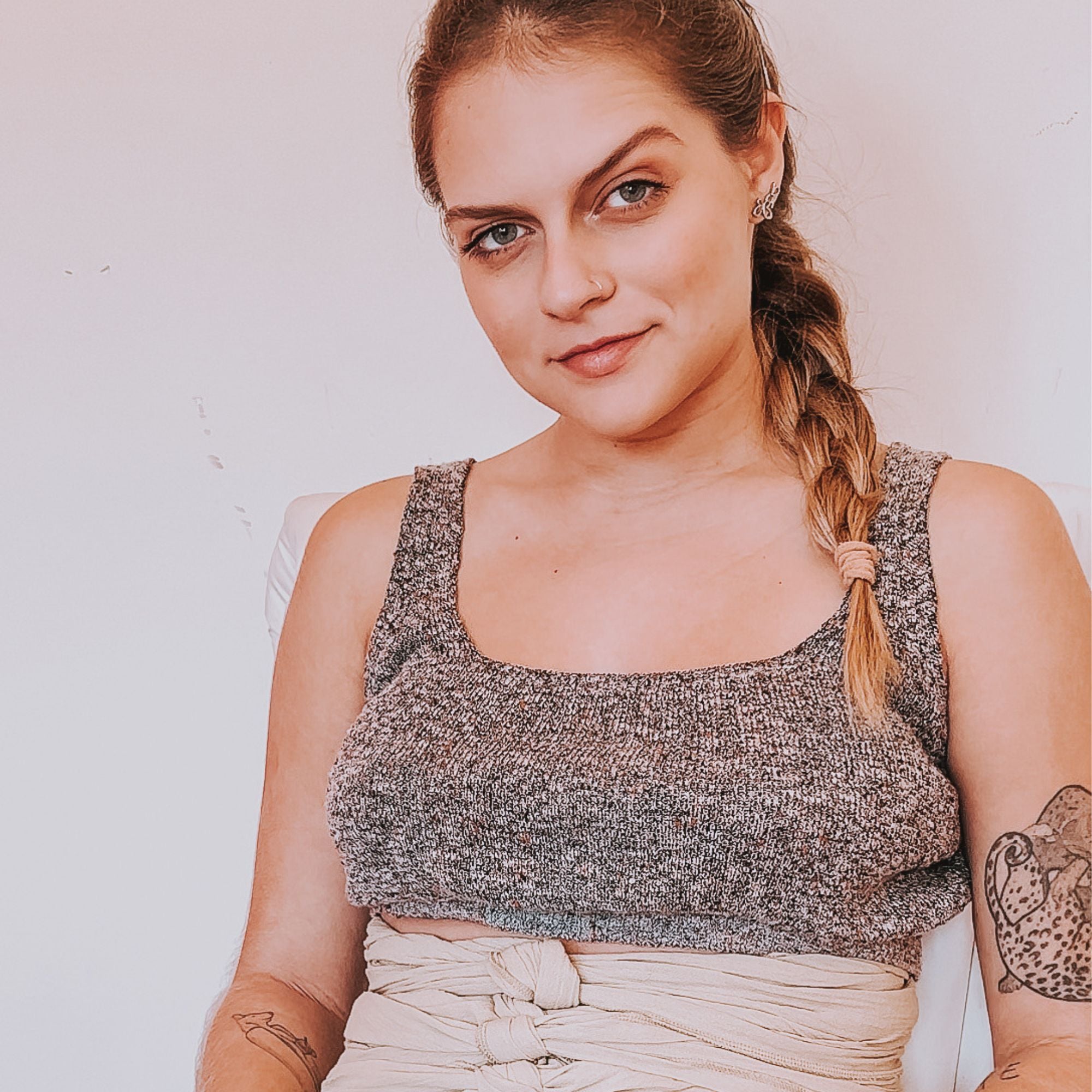 SageAbay Premium Organic Cotton Bengkung Belly Wrap | Postpartum & Diastasis Recti Support 'Victoria'