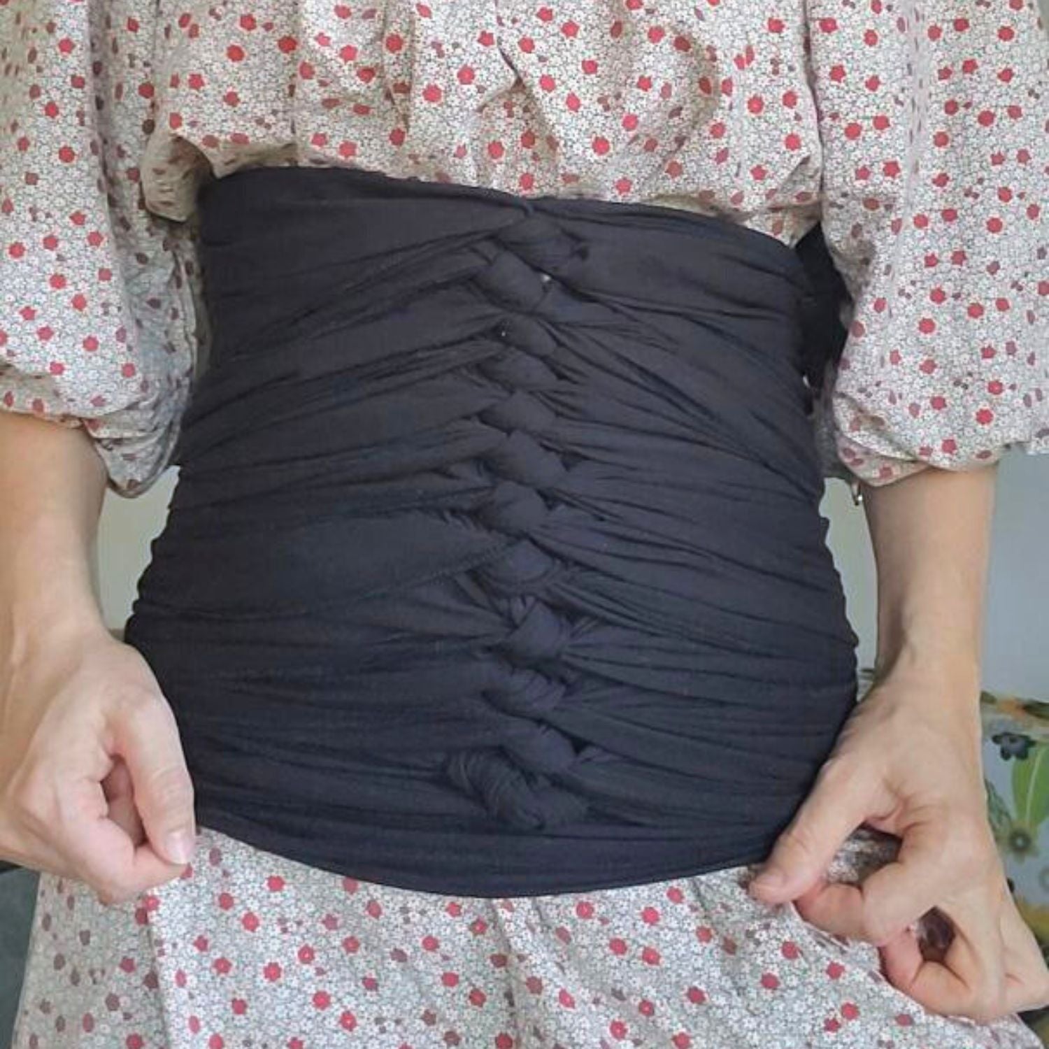 Leichtes Bengkung-Bauchbindetuch „Kayla“