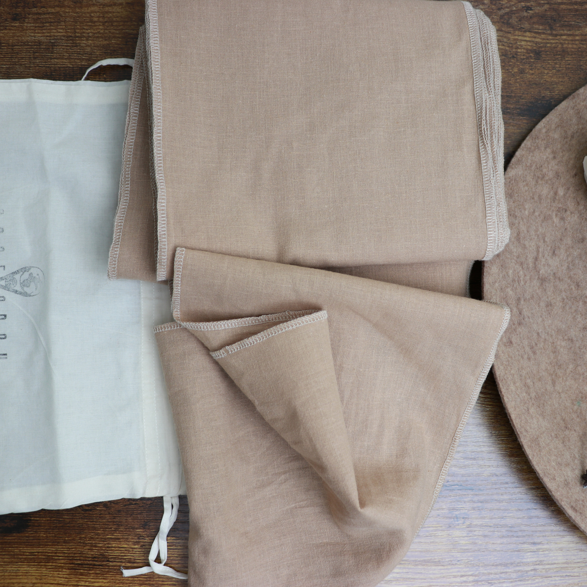 Linen Cotton Bengkung Belly Binding Wrap 'Lila'