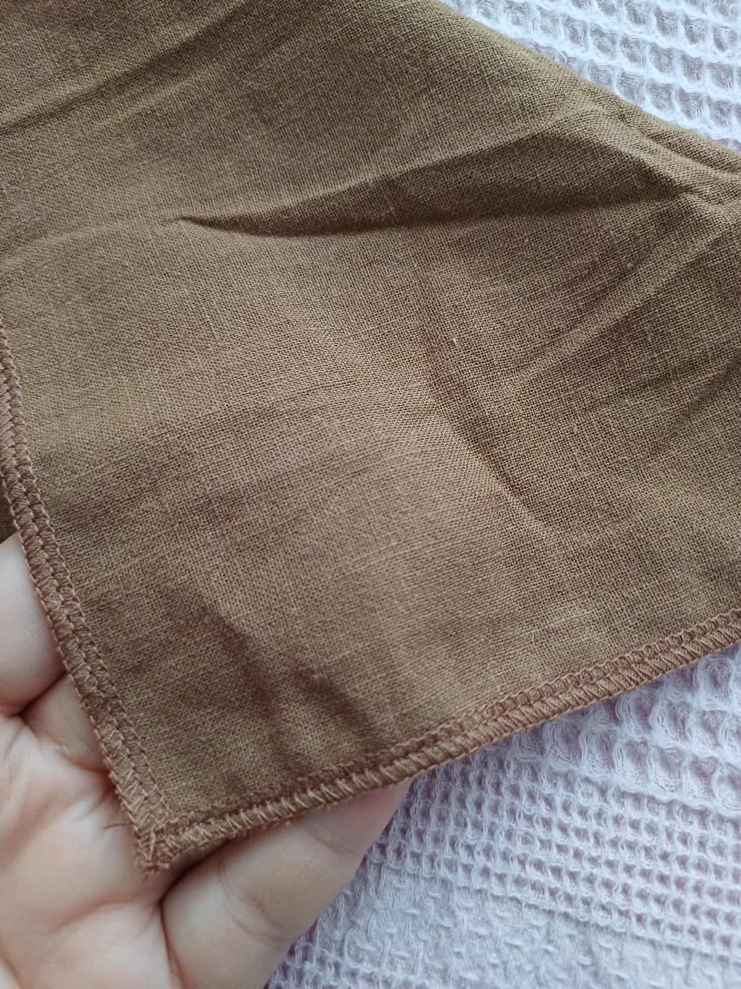 SageAbay Premium Organic Cotton Linen Bengkung Belly Wrap | Postpartum & Diastasis Recti Support 'Lila'