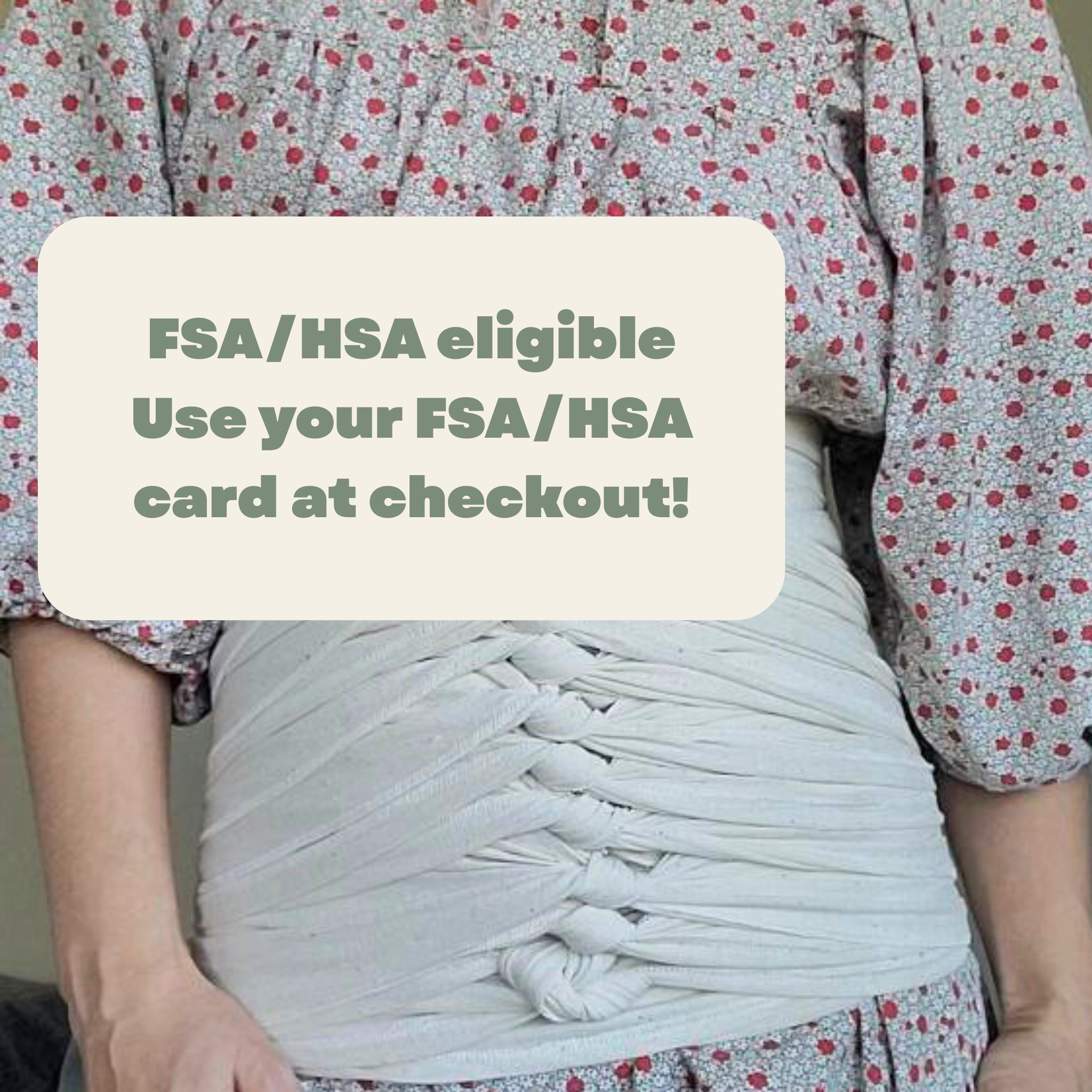 SageAbay Premium Organic Cotton Bengkung Belly Wrap | Postpartum & Diastasis Recti Support 'Kayla'