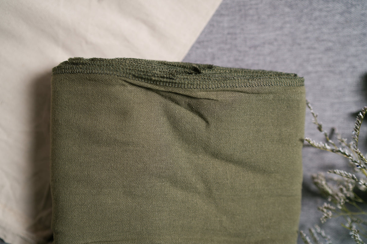 SageAbay Premium Organic Cotton Bengkung Belly Wrap | Postpartum & Diastasis Recti Support 'Victoria'